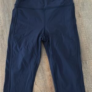 Lululemon Athletica Dark Blue Crop Leggings